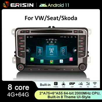 ES8935V Android 11,0 Авторадио Для Volkswagen Passat B6 B7 CC Tiguan Touran GOLF POLO Carplay 4G Автомобильный Мультимедийный GPS 2 Din Стерео