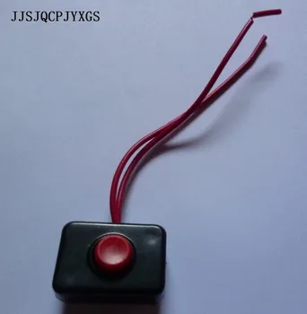 JJSJQCPJYXGS 2-Проводный Пластиковый Мгновенный Переключатель Проводки На Клейкой Основе Кнопочного Действия для Автомобильного Автоматического Звукового Сигнала