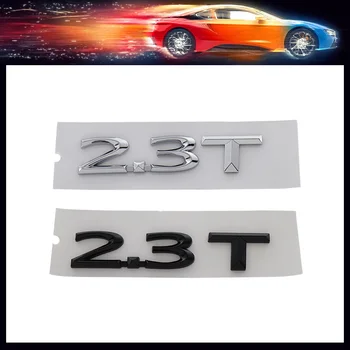 3D Premium 2.3 T Буквы 2.3 T для MKX MKZ MKC Автомобильное Крыло багажник Задний Капот Наклейка с Эмблемой Значок Наклейка